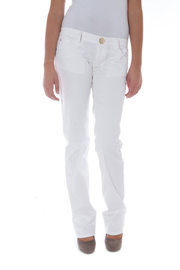 Phard Pantalons Femme Blanc - stylesgateway