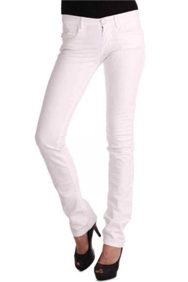Phard Pantalons Femme Blanc - stylesgateway