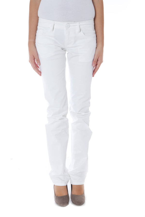 Phard Pantalons Femme Blanc - stylesgateway