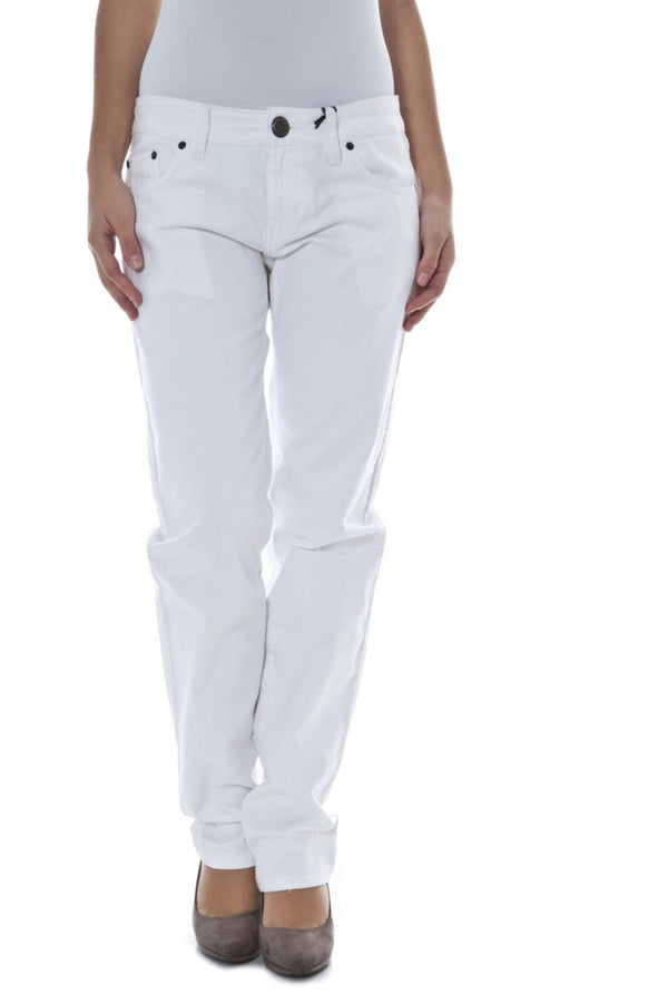 Phard Pantalons Femme Blanc - stylesgateway