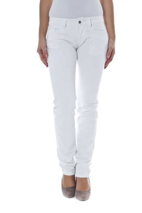 Phard Pantalons Femme Blanc - stylesgateway