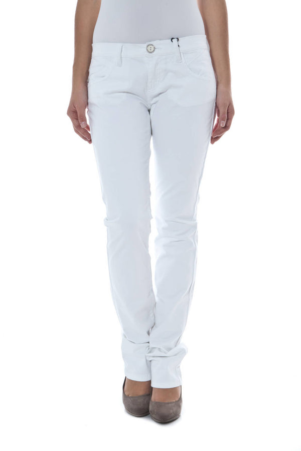 Phard Pantalons Femme Blanc - stylesgateway