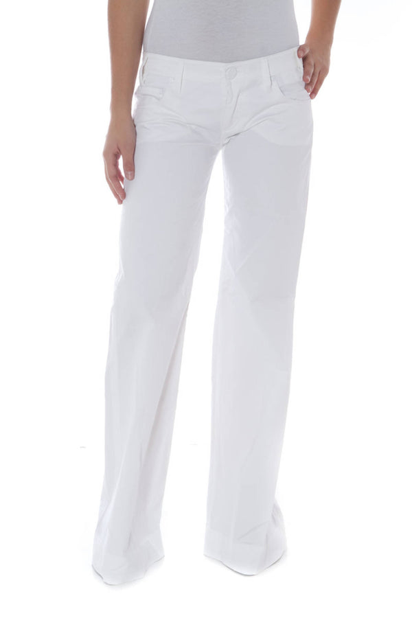 Phard Pantalons Femme Blanc - stylesgateway