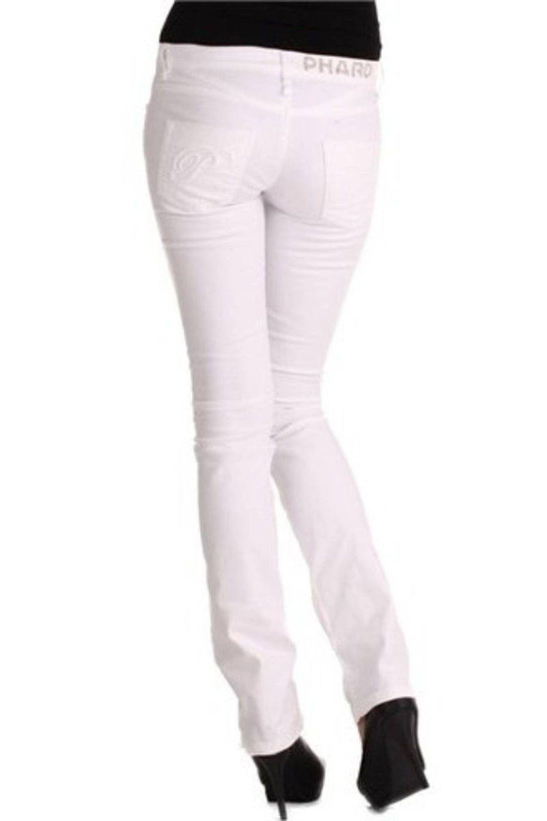 Phard Pantalons Femme Blanc - stylesgateway