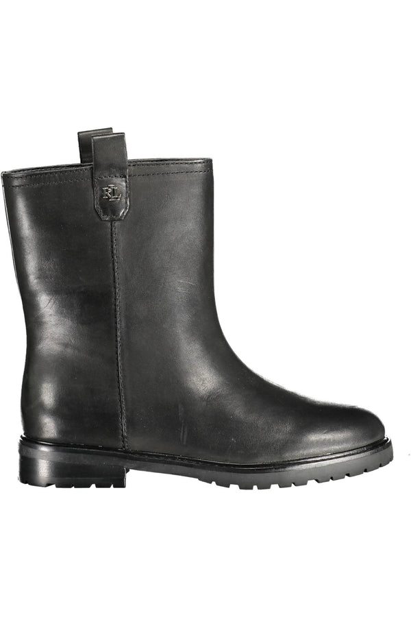 Ralph Lauren Bottines Femme Noir - stylesgateway