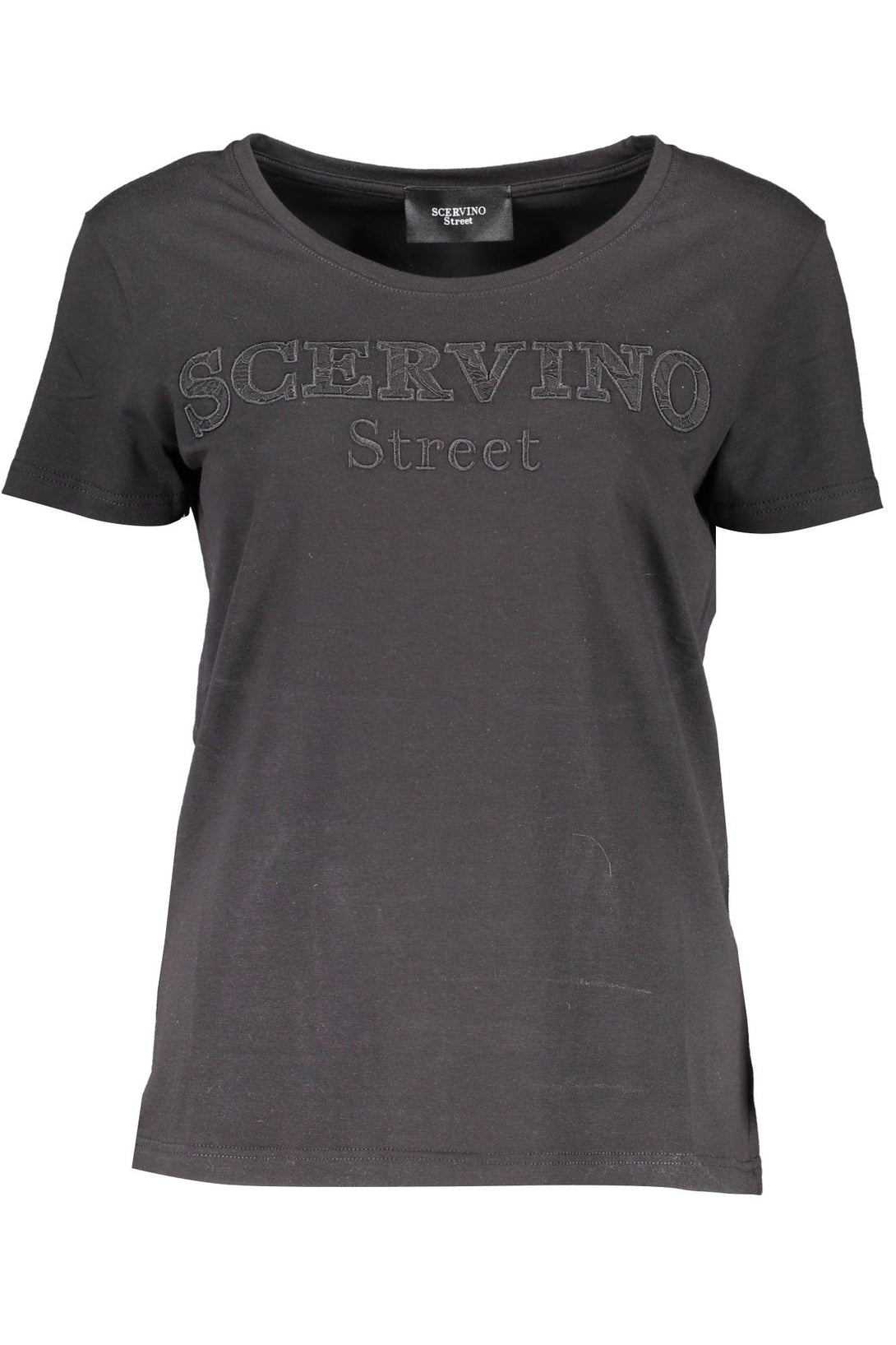 Scervino Street T-shirts Femme Noir - stylesgateway