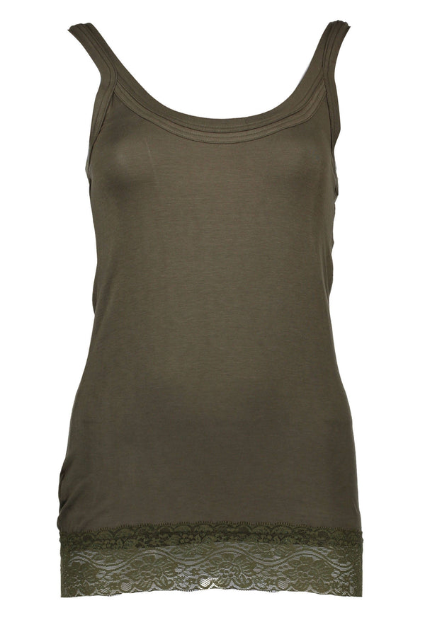 Silvian Heach T-shirts Femme Vert - stylesgateway
