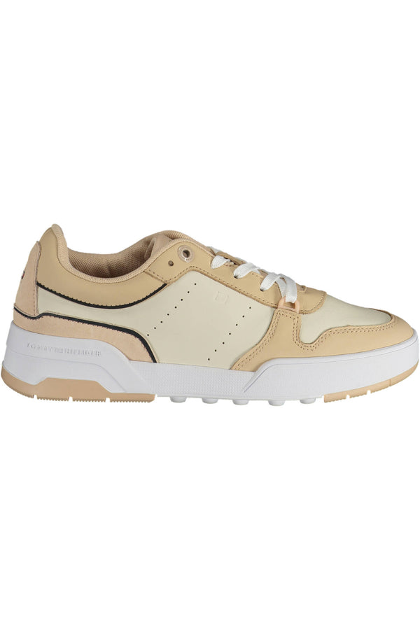 Tommy Hilfiger Baskets Femme Beige - stylesgateway