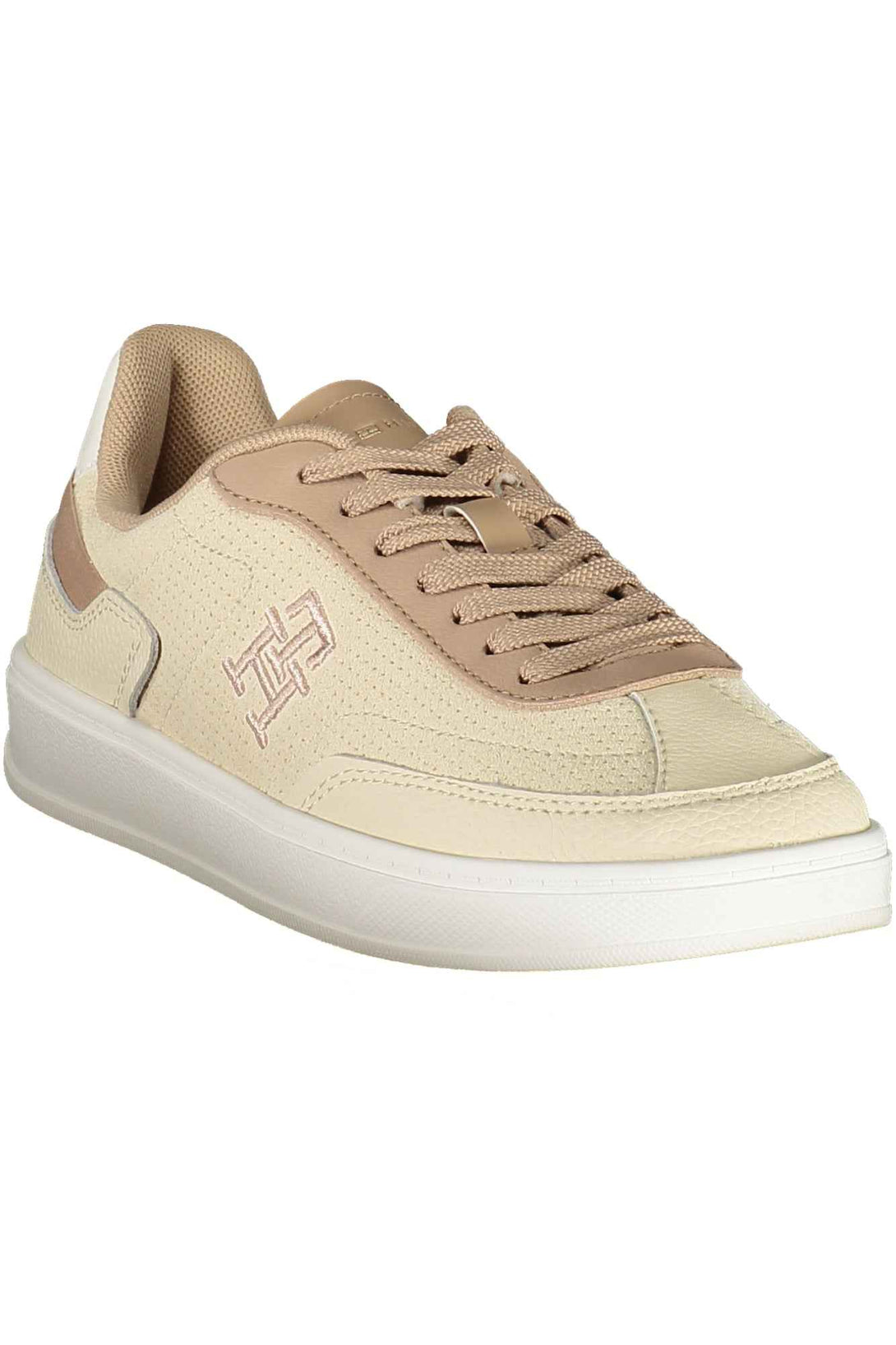 Tommy Hilfiger Baskets Femme Beige - stylesgateway
