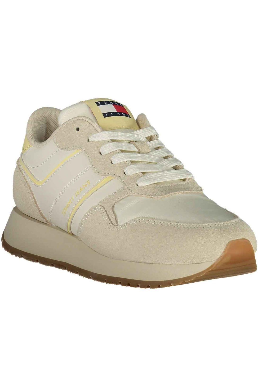Tommy Hilfiger Baskets Femme Beige - stylesgateway
