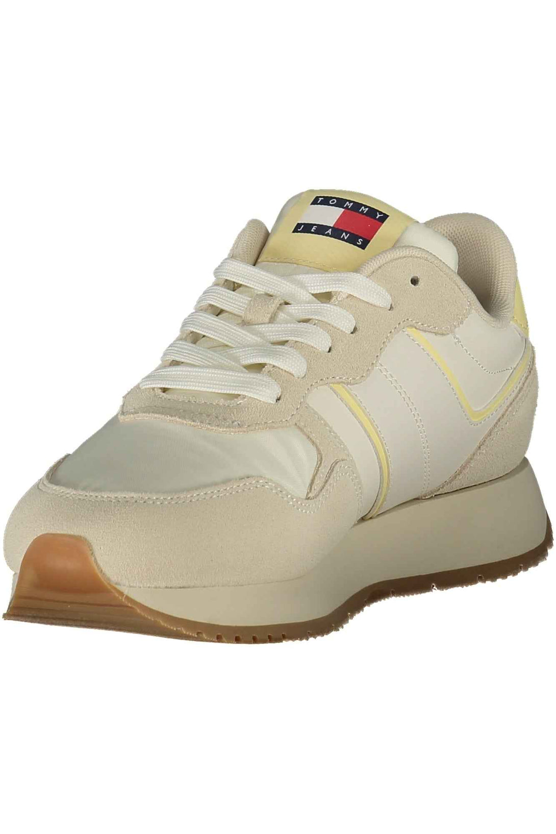 Tommy Hilfiger Baskets Femme Beige - stylesgateway