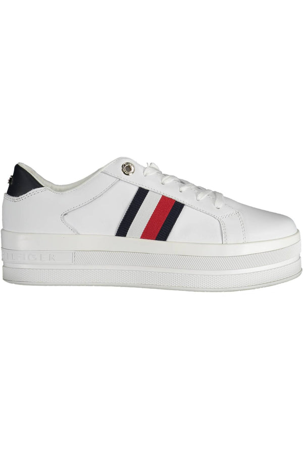 Tommy Hilfiger Baskets Femme Blanc - stylesgateway