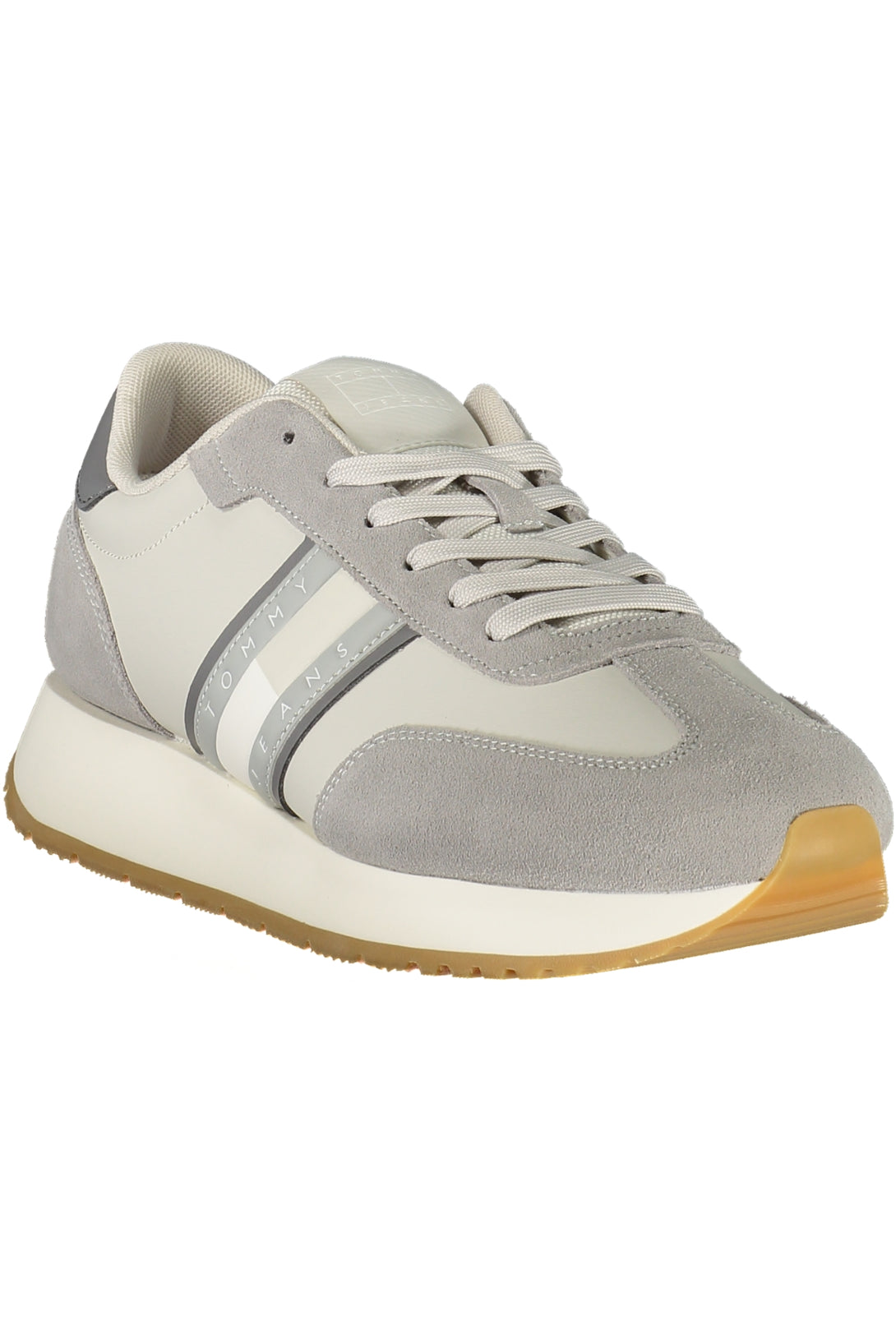 Tommy Hilfiger Baskets Homme Gris - stylesgateway