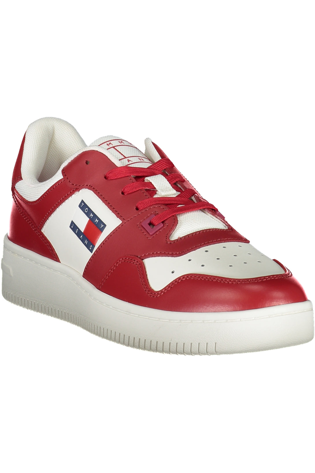 Tommy Hilfiger Baskets Homme Rouge - stylesgateway