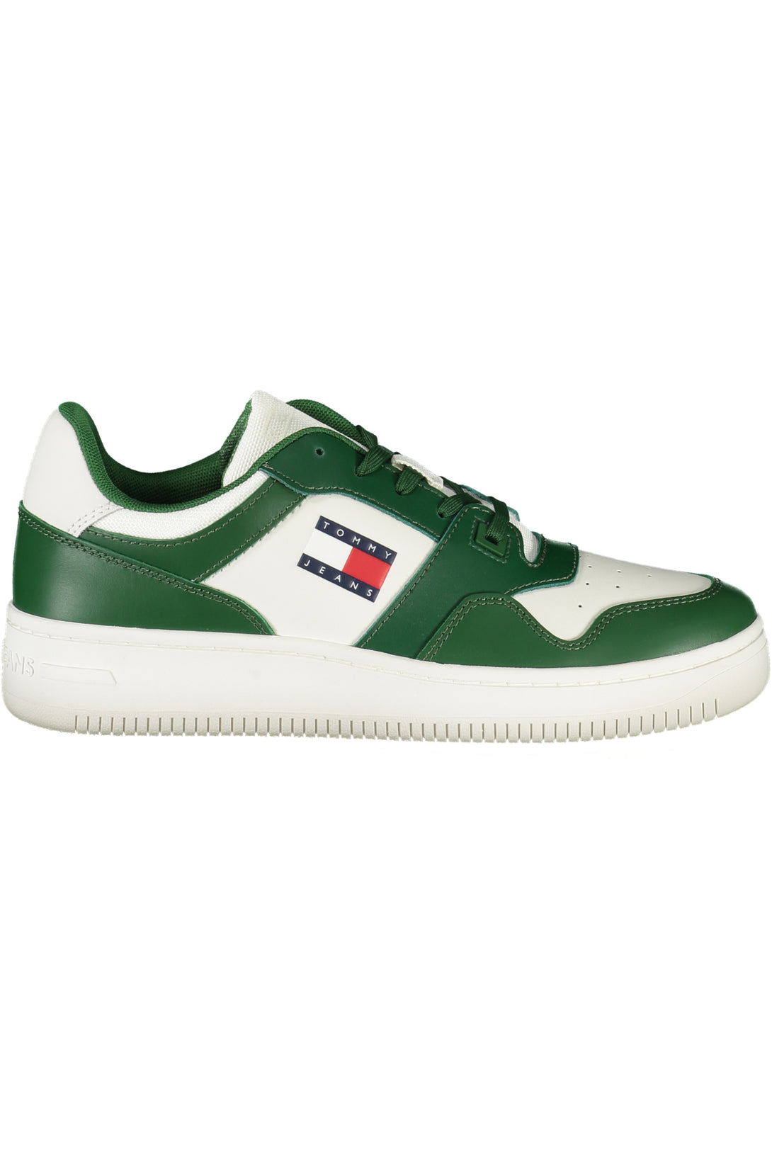 Tommy Hilfiger Baskets Homme Vert - stylesgateway