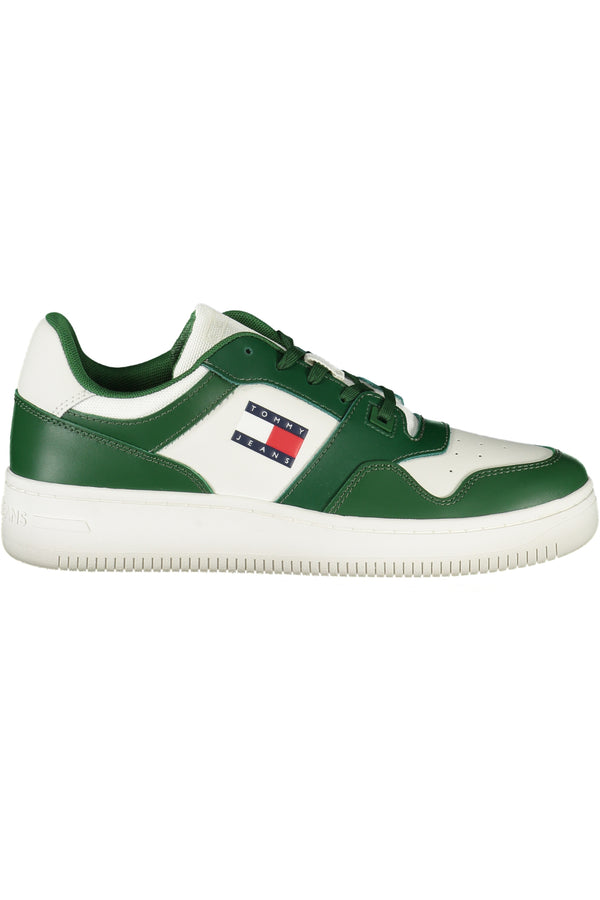 Tommy Hilfiger Baskets Homme Vert - stylesgateway