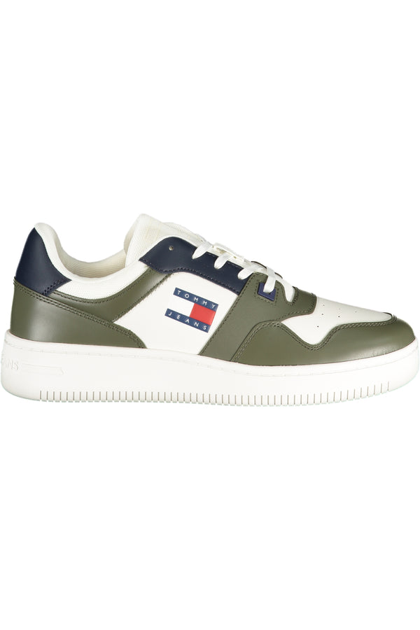 Tommy Hilfiger Baskets Homme Vert - stylesgateway