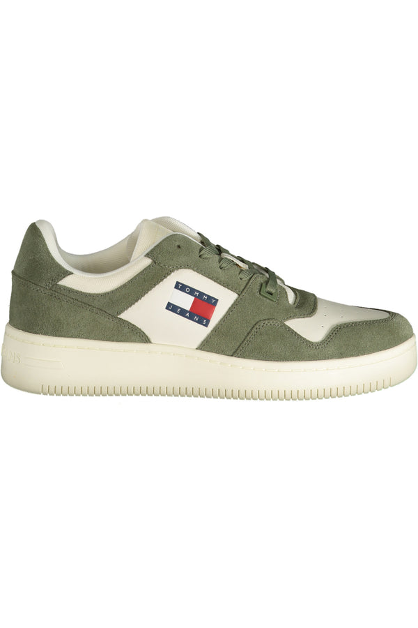 Tommy Hilfiger Baskets Homme Vert - stylesgateway