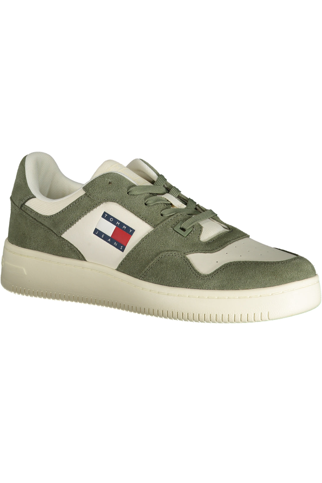 Tommy Hilfiger Baskets Homme Vert - stylesgateway