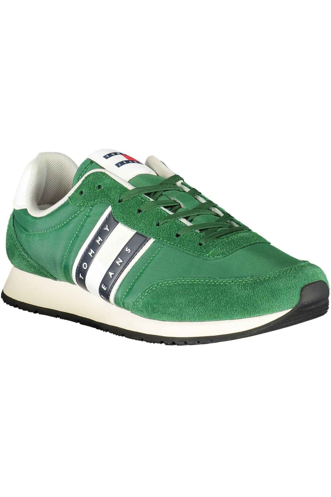 Tommy Hilfiger Baskets Homme Vert - stylesgateway