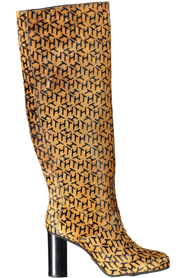 Tommy Hilfiger Bottines Femme Beige - stylesgateway