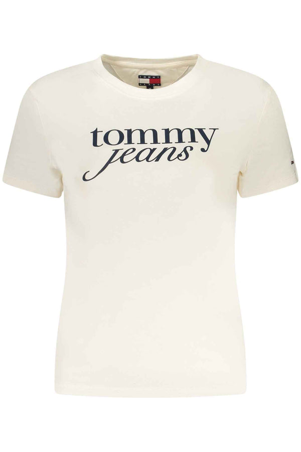 Tommy Hilfiger T-shirts Femme Beige - stylesgateway