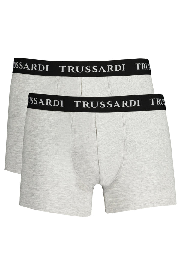 Trussardi Sous-vetements Homme Gris - stylesgateway