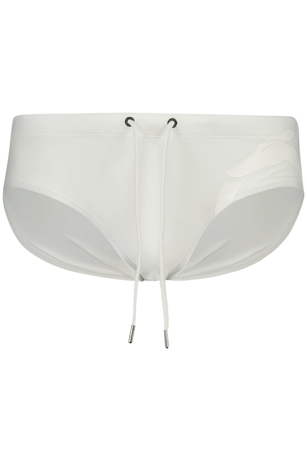 Trussardi Beachwear Homme Blanc - stylesgateway