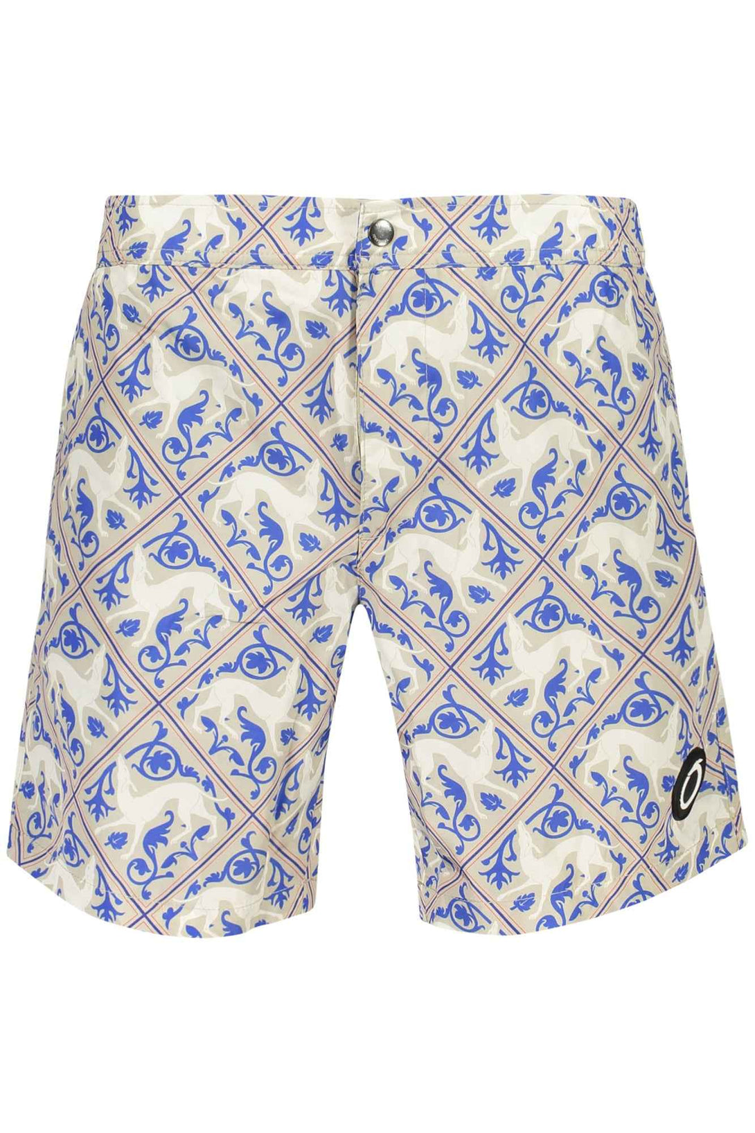 Trussardi Beachwear Homme Blanc - stylesgateway