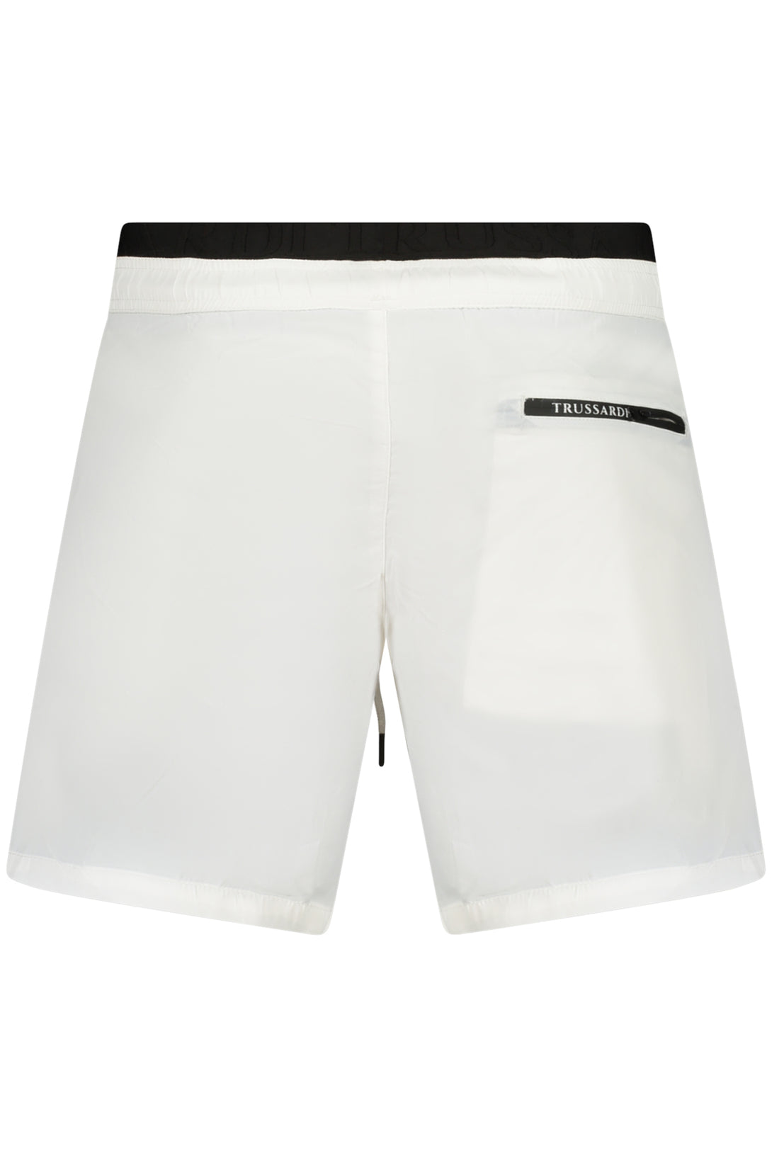 Trussardi Beachwear Homme Blanc - stylesgateway
