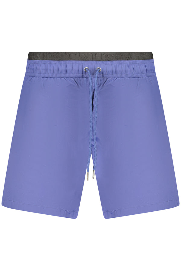 Trussardi Beachwear Homme Bleu - stylesgateway