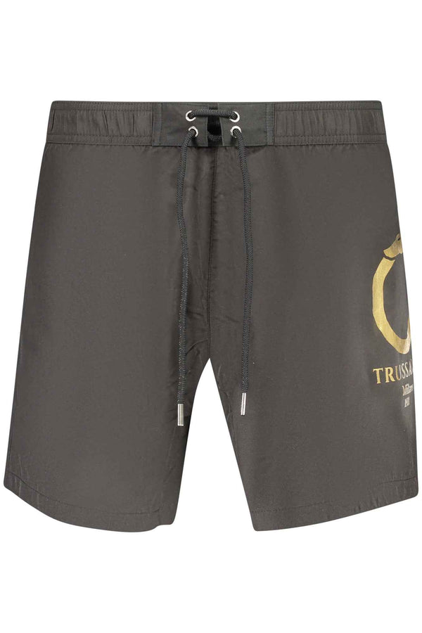 Trussardi Beachwear Homme Noir - stylesgateway