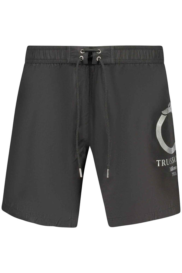 Trussardi Beachwear Homme Noir - stylesgateway