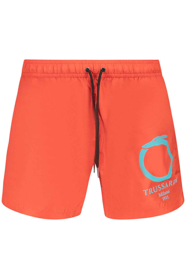 Trussardi Beachwear Homme Rouge - stylesgateway