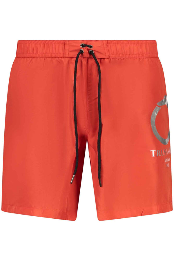 Trussardi Beachwear Homme Rouge - stylesgateway