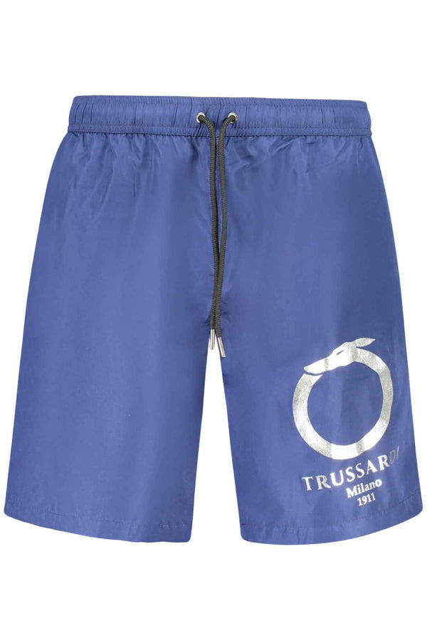 Trussardi Pantalons Homme Bleu - stylesgateway