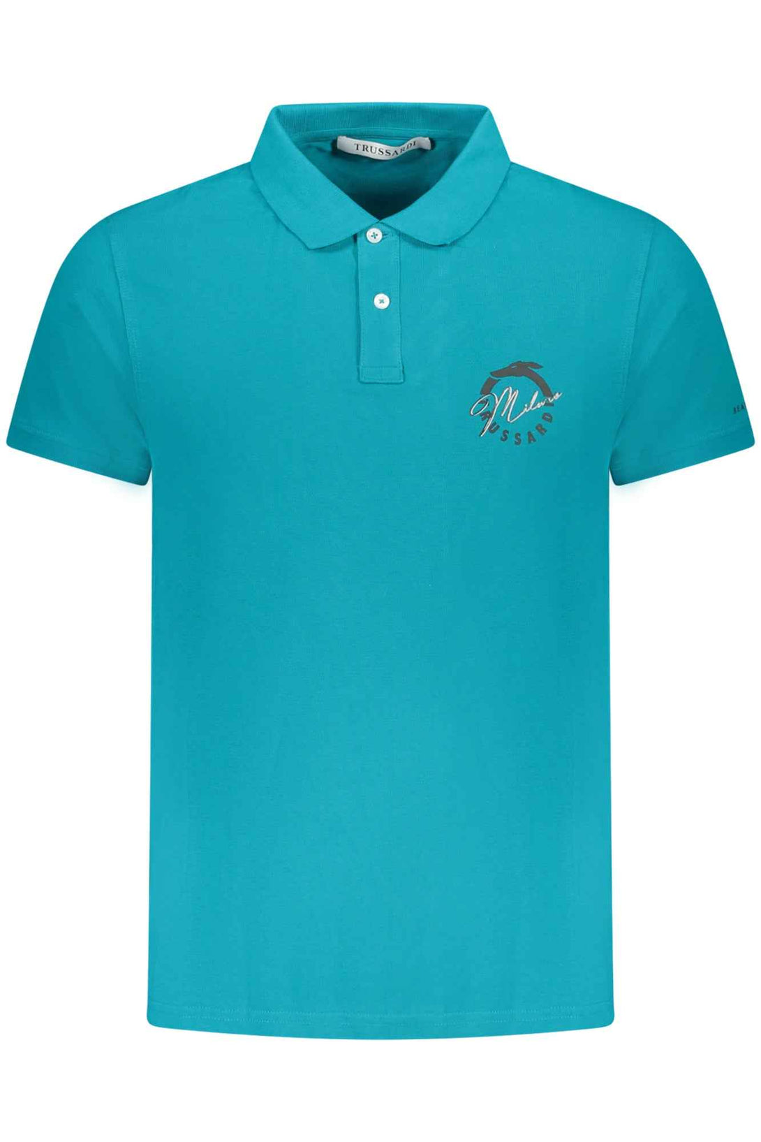 Trussardi Polo Homme Bleu Ciel - stylesgateway