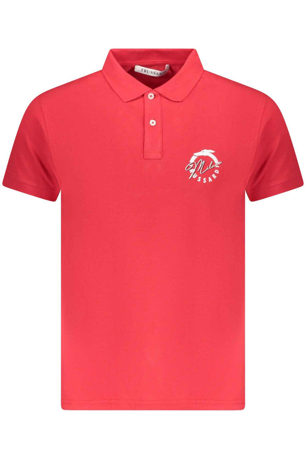 Trussardi Polo Homme Rouge - stylesgateway