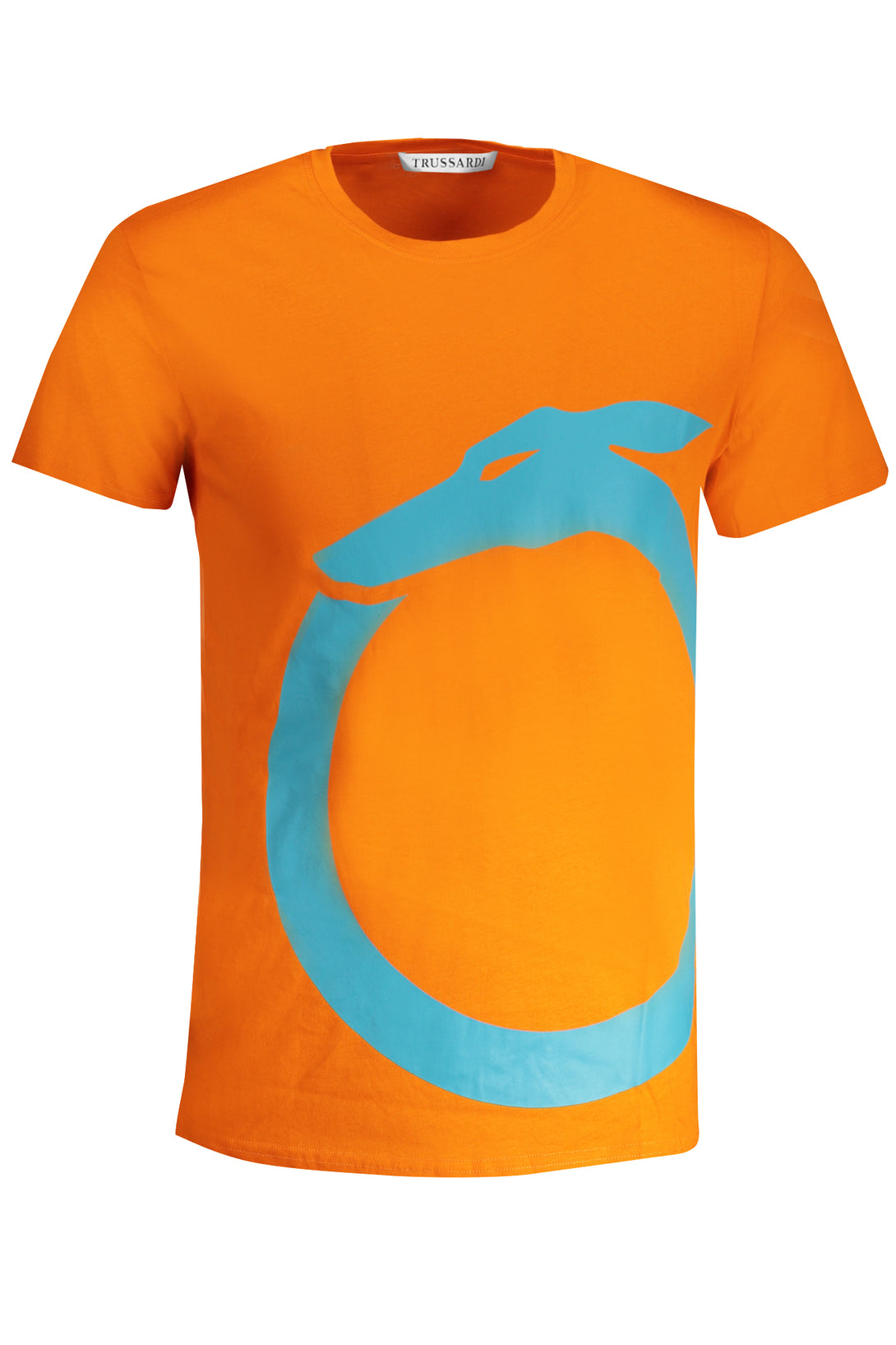 Trussardi T-shirts Homme Orange - stylesgateway