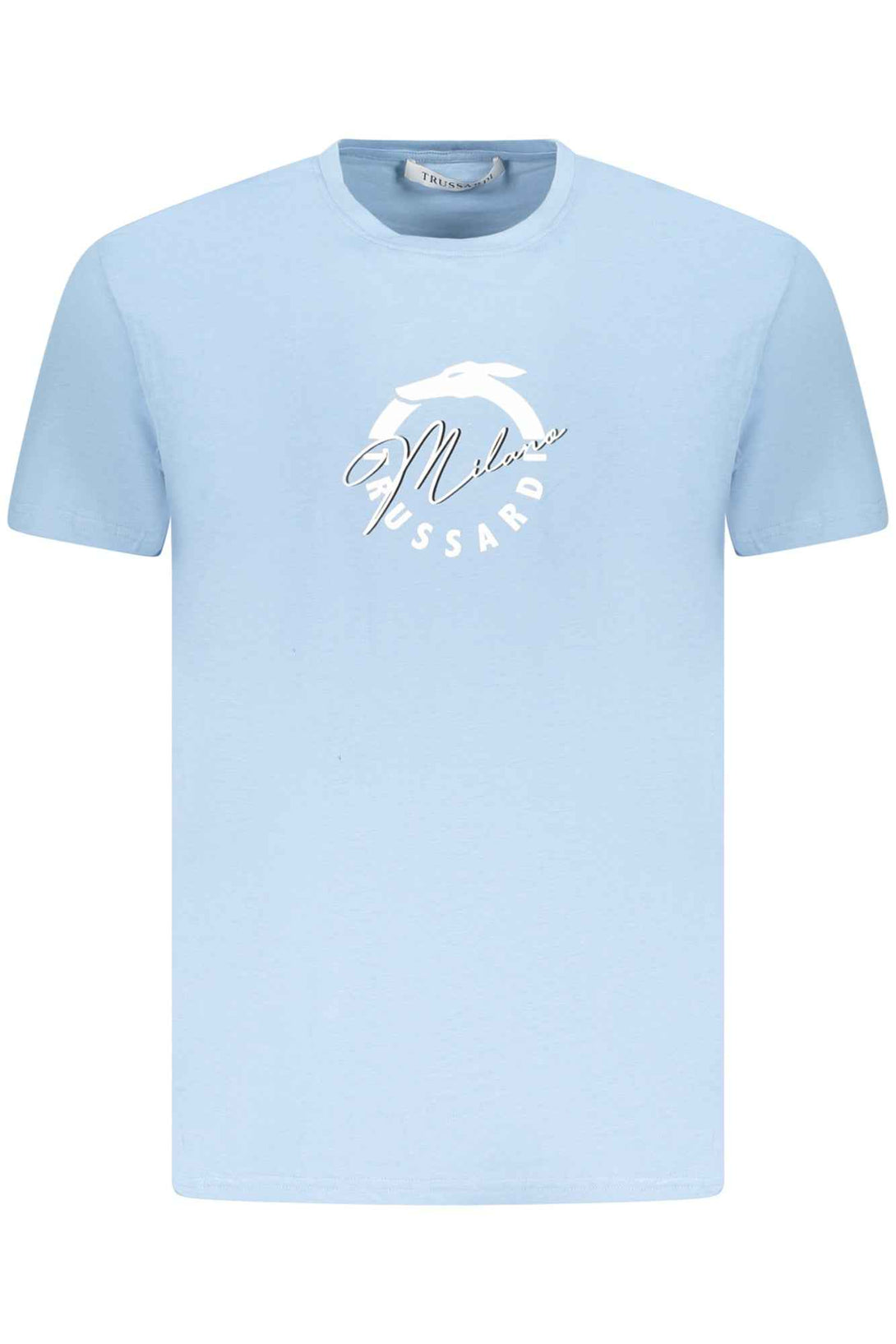 Trussardi T-shirts Homme Bleu Ciel - stylesgateway
