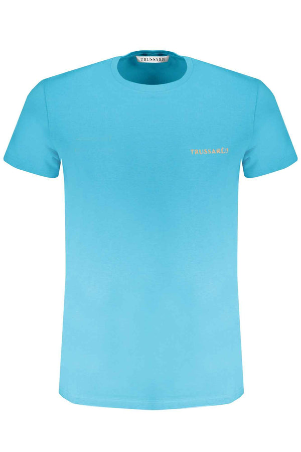 Trussardi T-shirts Homme Bleu Ciel - stylesgateway