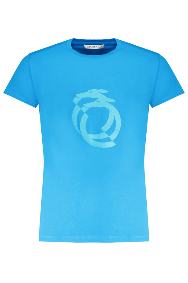 Trussardi T-shirts Homme Bleu Ciel - stylesgateway