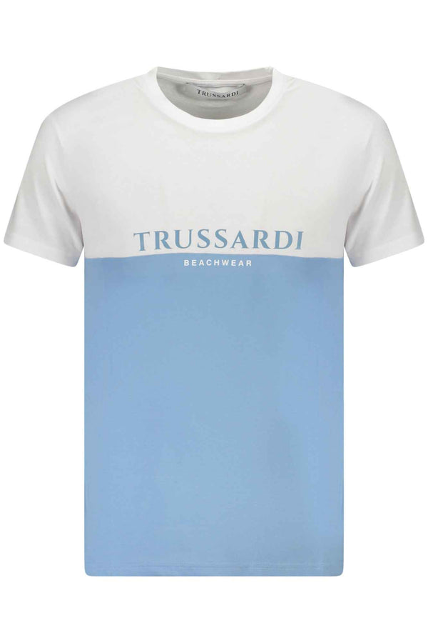 Trussardi T-shirts Homme Bleu Ciel - stylesgateway