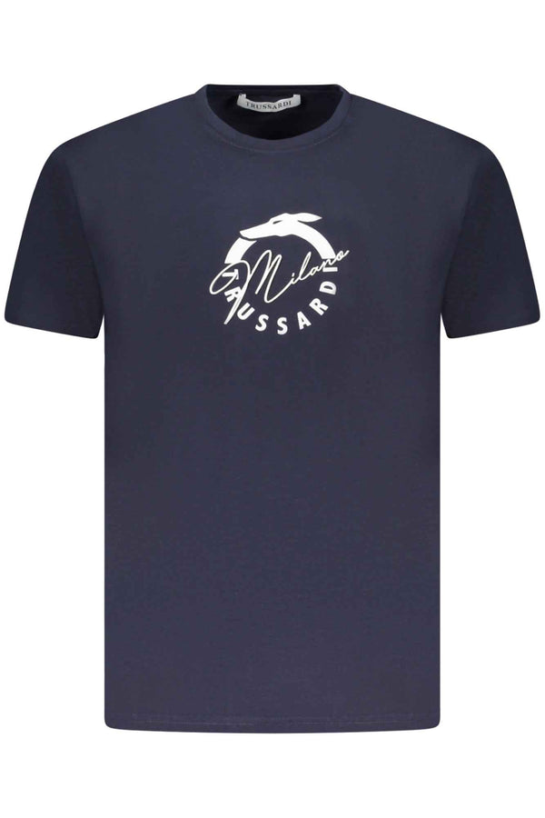 Trussardi T-shirts Homme Bleu - stylesgateway