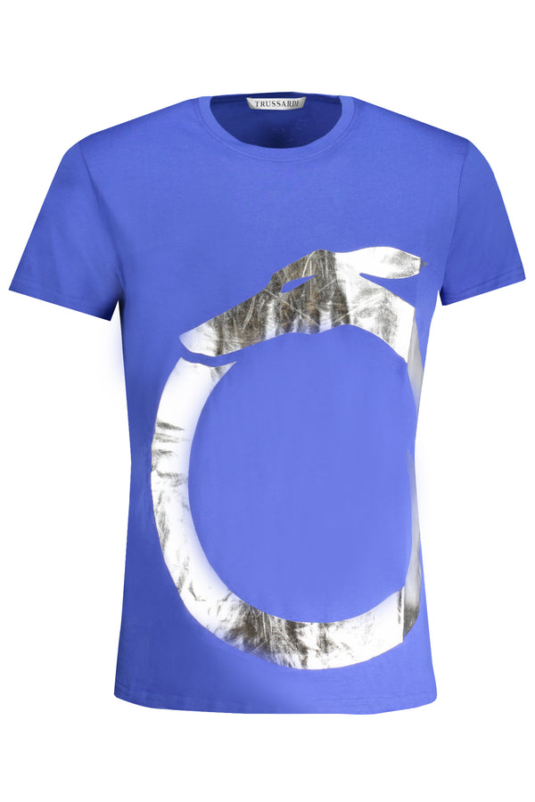 Trussardi T-shirts Homme Bleu - stylesgateway