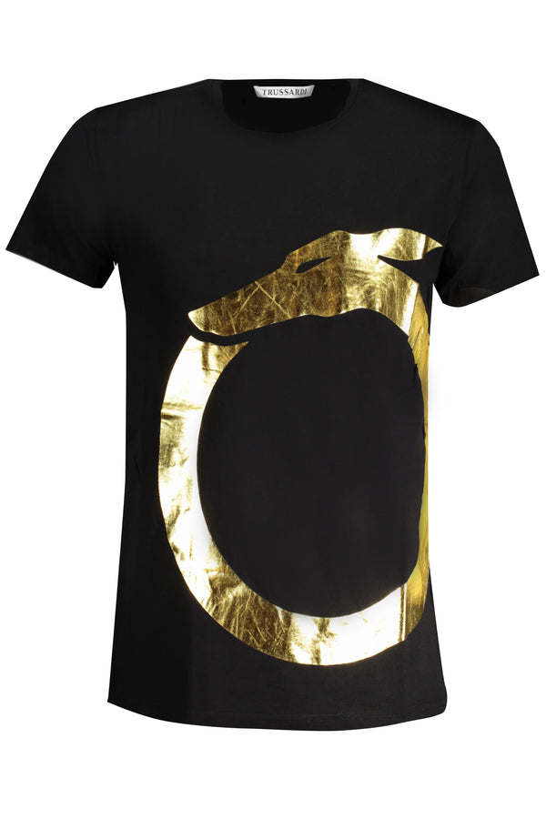 Trussardi T-shirts Homme Noir - stylesgateway