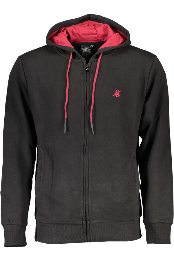 U S Grand Polo Sweatshirts Homme Noir - stylesgateway