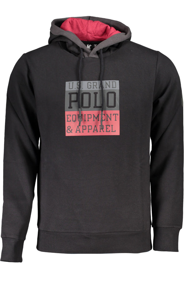 U S Grand Polo Sweatshirts Homme Noir - stylesgateway