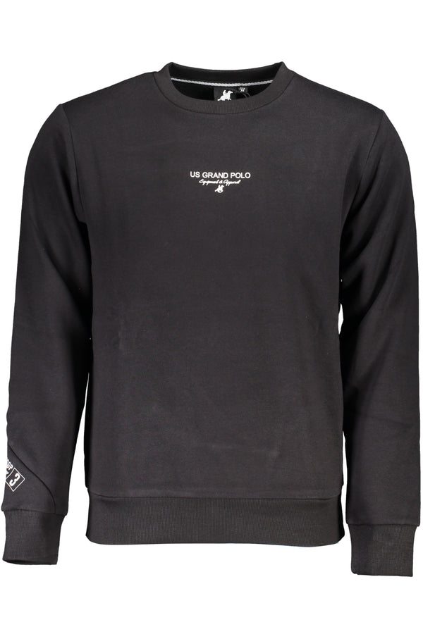 U S Grand Polo Sweatshirts Homme Noir - stylesgateway