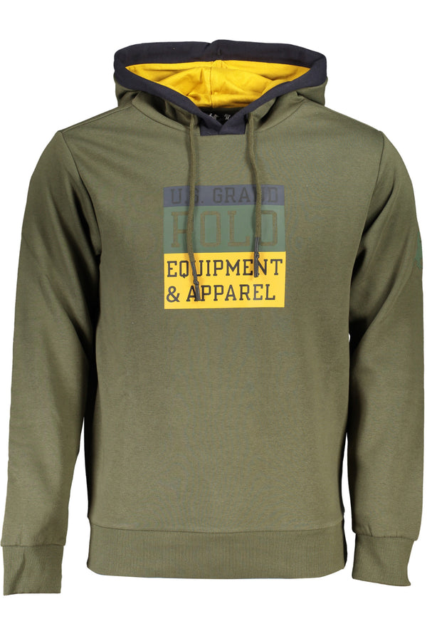 U S Grand Polo Sweatshirts Homme Vert - stylesgateway
